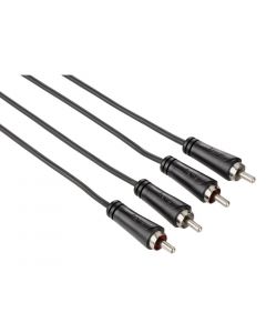 Cablu audio Hama 122273, 2x RCA-Plug - 2x RCA-Plug, 3 m
