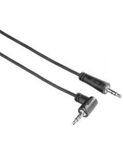 Cablu Hama 122312, 1X 3.5mm Jack plug - 1X 3.5mm Jack plug 90º, 1.5m