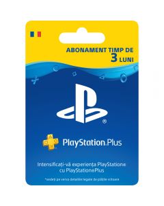 Card abonament PlayStation Plus RO PS4, Membership de 90 zile_001