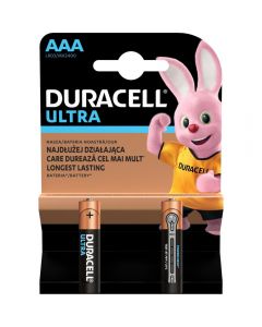 Baterii Duracell Ultra AAA, 2 Buc