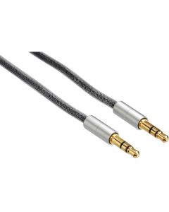 Cablu audio Hama AluLine, Jack 3.5 mm, 2 m_1