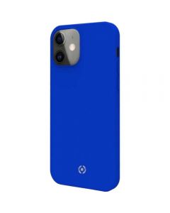 Husa de protectie Celly Feeling pentru iPhone 12 Mini, Albastru