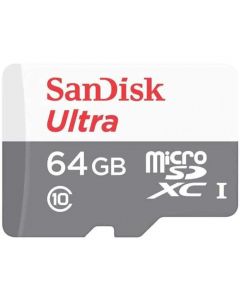 Card de memorie SanDisk Ultra microSDXC, 64GB, 100MB/s Class 10 UHS-I + SD Adapter_1