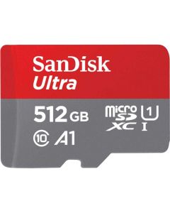 Card de memorie SanDisk Ultra microSDXC, 512GB, 120MB/s, A1 Class 10 UHS-I + SD Adapter_1