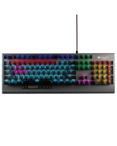 Tastatura gaming mecanica Canyon Nightfall, iluminare RGB, Negru_1
