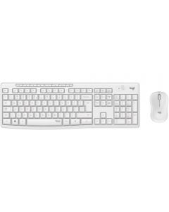 Kit tastatura + mouse Logitech MK295 Silent, Wireless, Off white_1