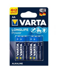 Baterie Varta Longlife Power AA, 4+2 buc
