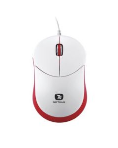 Mouse USB wired Serioux Rainbow 580 Rosu