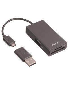 Hub Combi OTG USB Hama 54141 + Cititor carduri_001