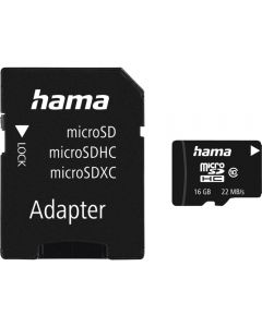 Card memorie Micro-SDHC Hama 108088, 16 GB