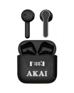 Casti In-ear Akai BTE-J101, Wireless, Negru