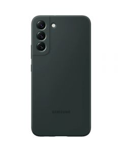 Husa de protectie Samsung Silicone Cover pentru Galaxy S22+, Forest Green_1