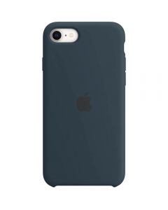 Husa Apple Silicone Case iPhone SE 2022, Abyss Blue_1