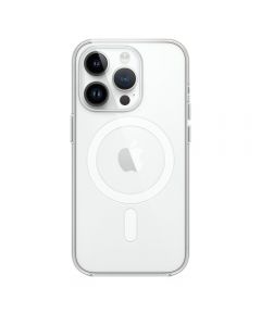 Husa protectie Apple Clear Case with MagSafe pentru iPhone 14 Pro, Transparent