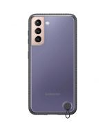 Husa de protectie Samsung Clear Protective Cover pentru Galaxy S21, Negru_1