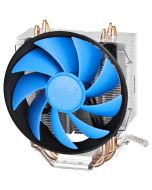 Cooler procesor Deepcool GAMMAXX 300, 120mm, Flux aer 55.50 CFM, Nivel zgomot 17.8 - 21 dB(A), Compatibil Intel/AMD, Negru/Gri
