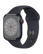 Apple Watch Series 8 GPS + Cellular, 41mm, Midnight Aluminium Case lateral