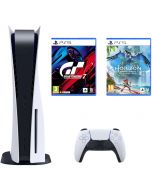Consola PS5 SONY B Chassis 825GB, Gran Turismo 7, Horizon Forbidden West