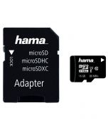 Card de memorie Hama 124150, 16GB, Clasa 10 + Adaptor