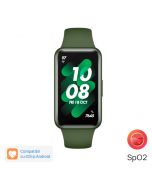 Smartband fitness Huawei Band 7, Wilderness Green fata