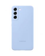Husa de protectie Samsung Silicone Cover pentru Galaxy S22+, Artic Blue_1