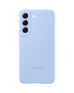 Husa de protectie Samsung Sillicone Cover pentru Galaxy S22, Artic Blue_1