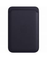 Husa protectie Apple Leather Wallet MagSafe pentru iPhone, Ink