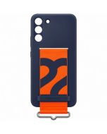 Husa Samsung Silicone Cover with Strap pentru Galaxy S22+, Navy_1