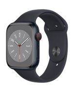 Apple Watch Series 8 GPS + Cellular, 45mm, Midnight Aluminium Case lateral