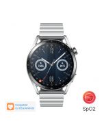 Smartwatch Huawei Watch GT 3 Jupiter-B19T Elite, Stainless Steel fata