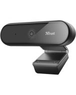 Webcam Trust Tyro, Full HD 1080p, Microfon, Negru