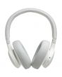 Casti audio Over-Ear JBL Live 650BTNC, Bluetooth, Noise Cancelling, Alb