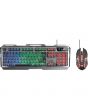 Kit tastatura si mouse gaming Trust GXT 845 Tural, Negru