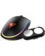 Mouse gaming Gamdias Zeus M2, Iluminare RGB, Mousepad Gamdias NYX E1 inclus
