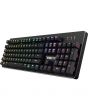 Tastatura gaming mecanica Gamdias Hermes P2A, iluminare RGB, Negru