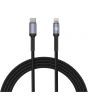 Cablu de date Tellur TLL155384, USB Type C, compatibil iPhone, 1m, Negru
