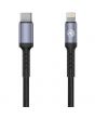 Cablu de date Tellur TLL155384, USB Type C, compatibil iPhone, 1m, Negru
