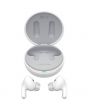 Casti Audio In-Ear LG TONE Free FP8W, True Wireless, Anularea zgomotului, Bluetooth, UV Nano 99.99%, IPX4, Albe