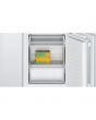Combina frigorifica incorporabila Bosch KIV86VFE1, Low Frost, 267 l, EcoAirflow, Sertar VitaFresh, Iluminare LED, FreshSense, Clasa E