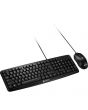 Set tastatura si mouse cu fir Canyon CNE-CSET1-UK/US, Senzor optic, 800 DPI, Negru