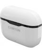 Casti True Wireless cu microfon Canyon CNE-CBTHS3W, Bluetooth 5.0, Waterproof Ip33, Alb