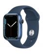 Apple Watch Series 7 GPS, 41mm, Green Blue Aluminium Case, Abyss Blue Sport Band