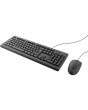 Kit tastatura si mouse Trust TR-23970, USB, Negru