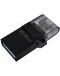 Memorie USB Kingston DataTraveler DTDUO3G2/64GB, USB 3.2 Type-A/Micro, Negru