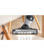 Aspirator vertical cu acumulatori Bosch Serie 4 BCH3K2301, 0.4 L, 21.6 V, 50 min, Acumulator Li-Ion, Indicator incarcare, Perie AllFloor Power cu LED-uri, Argintiu