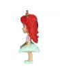 Mini papusa Disney Princess, model Ariel cu rochita, 8cm