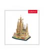 Cubic Fun - Puzzle 3D+Brosura-Sagrada Familia 184 Piese