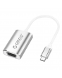 Adaptor Orico XD-102 USB Type C catre VGA argintiu
