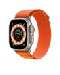 Curea pentru Apple Watch 49mm, Alpine Loop, Medium, Portocaliu