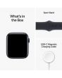 Apple Watch SE2, GPS, 44mm, Midnight Aluminium Case, Midnight Sport Band